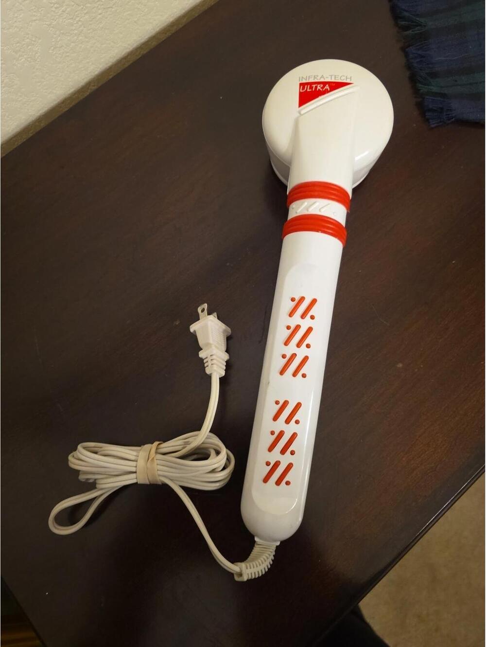Homedics Massager Infra-Tech Ultra Infrared Heated Model QB-60 Vintage Tested